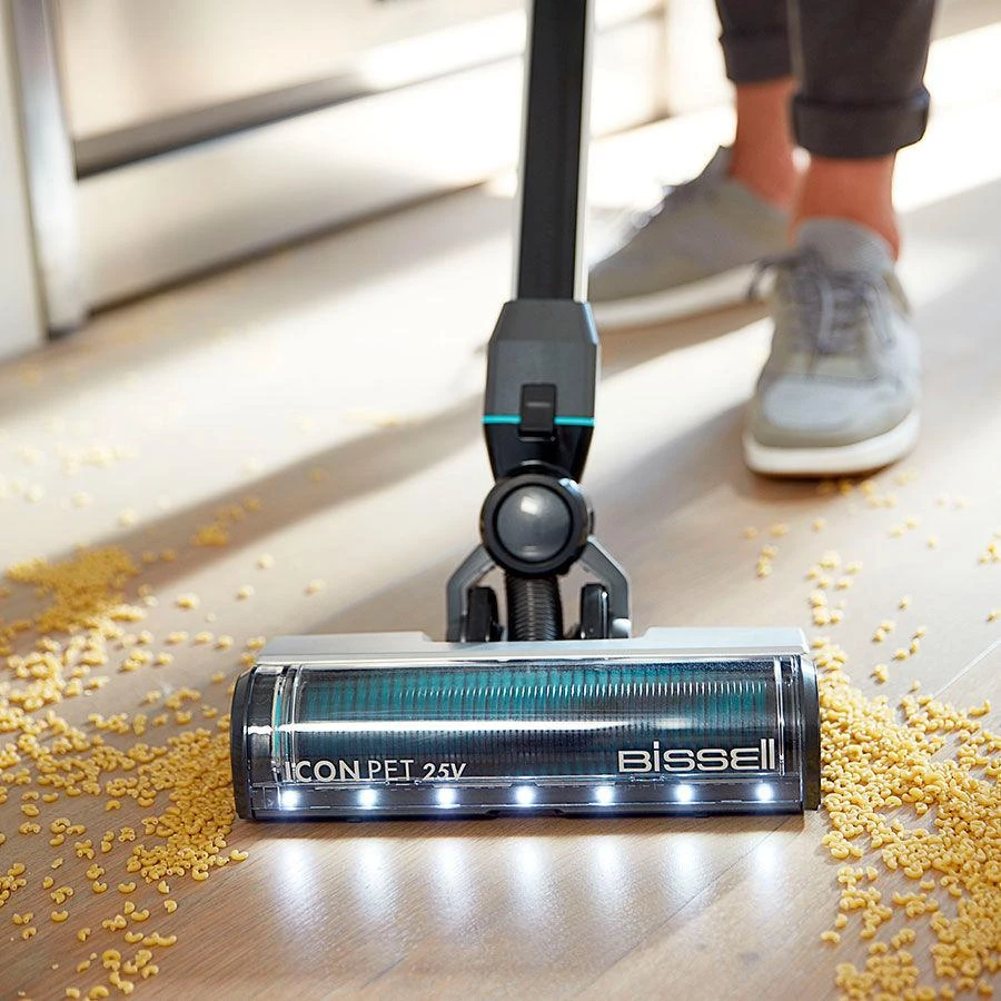 Bissell Dulkių siurblys Icon Pet 25V Belaidis veikiantis, Rankinė ir rankinė, 25,2 V, Veikimo laikas (maks.) 50 min., Juodas, Garantija 24 mėn., Baterijos garantija 24 mėn.