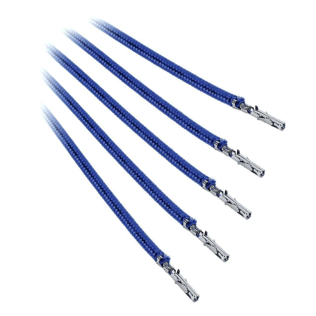 BitFenix Alchemy 2.0 PSU Cable, 5x 40cm – mėlynos spalvos