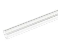 „Bitspower“ PETG jungties vamzdelis be nuožulnumo, 12/10 mm, 100 cm, skaidrus