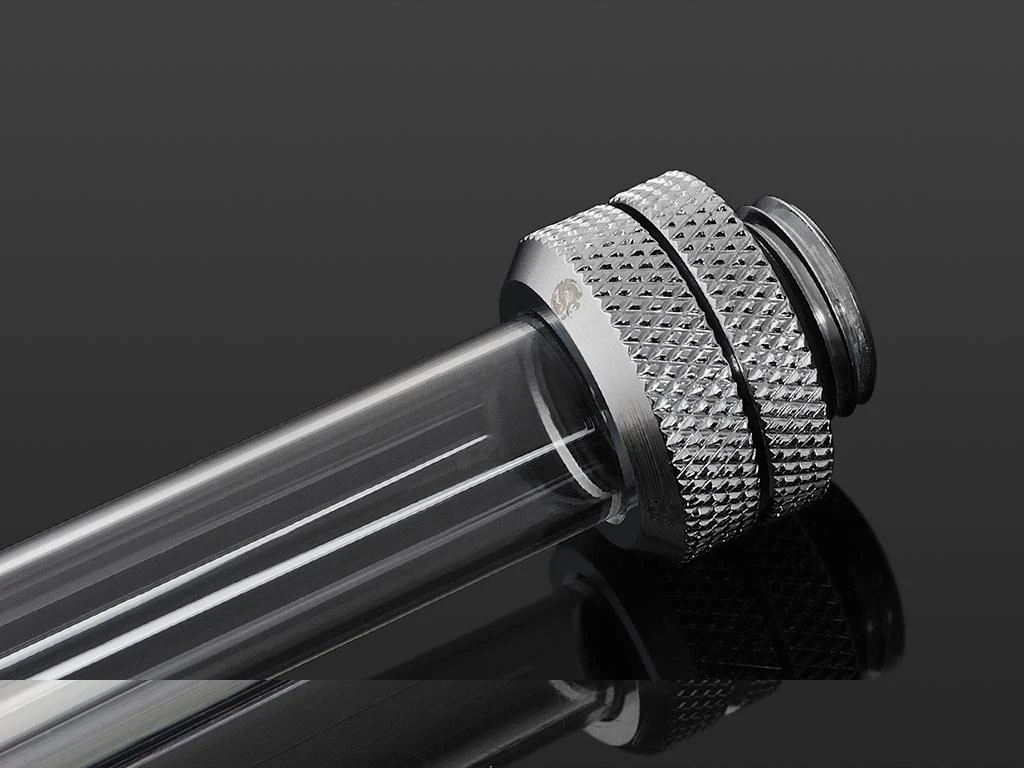 PETG vamzdelis su metaline jungtimi