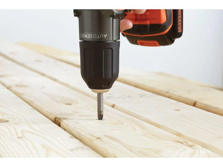 Black & Decker Juodas & Decker Combi drill Juodas & Decker ASD18KB-QW