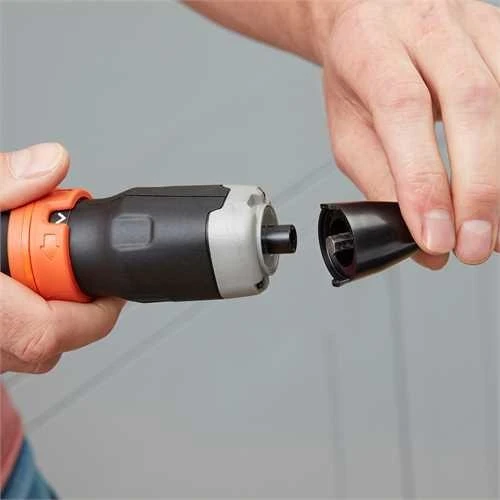 Black & Decker Juodas & Decker Atsuktuvas Juodas & Decker BCF601C-XJ; 6 V + sukimo antgaliai