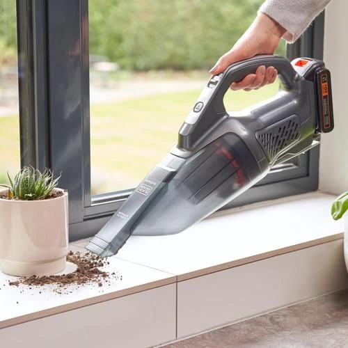 Dulkių siurblys Black & Decker Juodas & Decker Dustbuster handheld vacuum Juodas, Pilkas, Oranžinis Bagless
