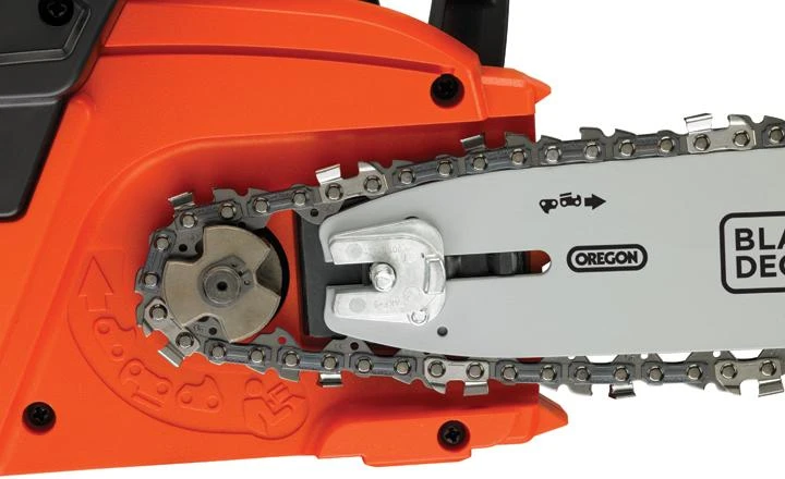 Black & Decker Juodas & Decker Akumuliatorinis grandininis pjūklas GKC3630L20 36V 2Ah 30 cm, Juodas & Decker