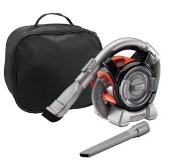 Black & Decker Juodas & Decker automobilinis dulkių siurblys Juodas+DECKER ADV1200-XJ (12W, raudona ir pilka spalvos)