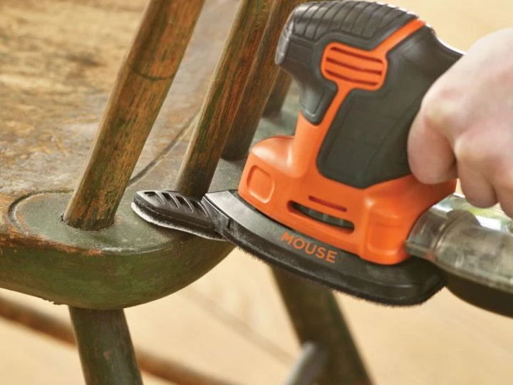 Black & Decker Juodas & Decker Ekscentrinis šlifuoklis su 125 FI 340W AC Bosch GEX 125