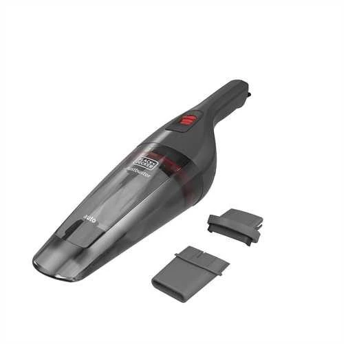 Black &amp; Decker Juodas + DECKER DULKIŲ SIurblys 12V NVB12AVA