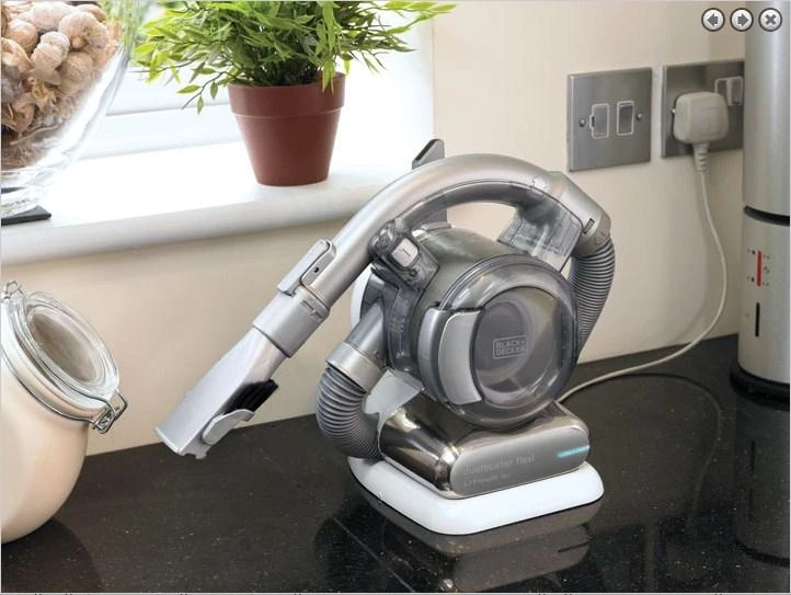 Dulkių siurblys Black & Decker Juodas & Decker Akumuliatorinis siurblys Juodas & Decker PD1820LF-QW