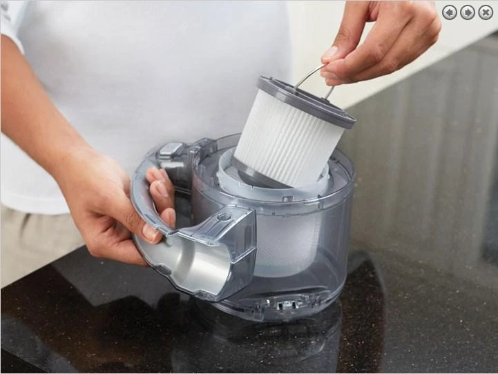Dulkių siurblys Black & Decker Juodas & Decker Akumuliatorinis siurblys Juodas & Decker PD1820LF-QW