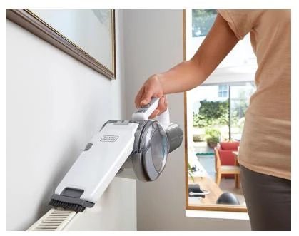 Dulkių siurblys Black & Decker Juodas & Decker Vacuum cleaner bagless, handheld Juodas & Decker Pivot PV1820L-QW (35W, baltos spalvos)