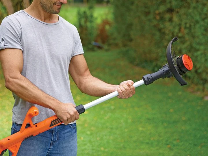 Black & Decker Juodas & Decker Akumuliatorinė žoliapjovė ST1823 18 V 1,5 Ah 25 cm, Juodas & Decker