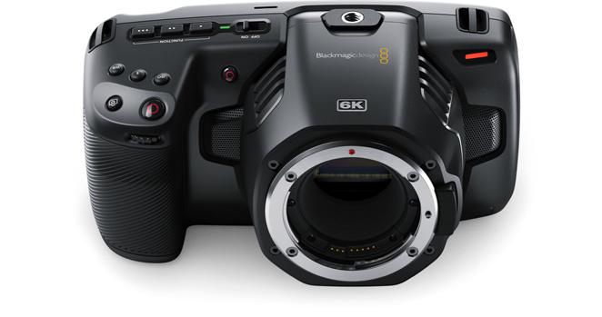 „Blackmagic Design“ „Blackmagic Pocket Cinema Camera 6K Pro“.