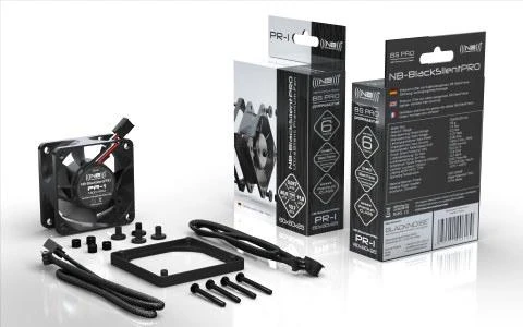 Noiseblocker Silent Pro ventiliatorius su komplektu