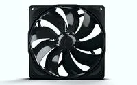 Noiseblocker Triukšmą slopinantis NB-eLoop ventiliatorius B14-PS Juodas leidimas – 140 mm PWM