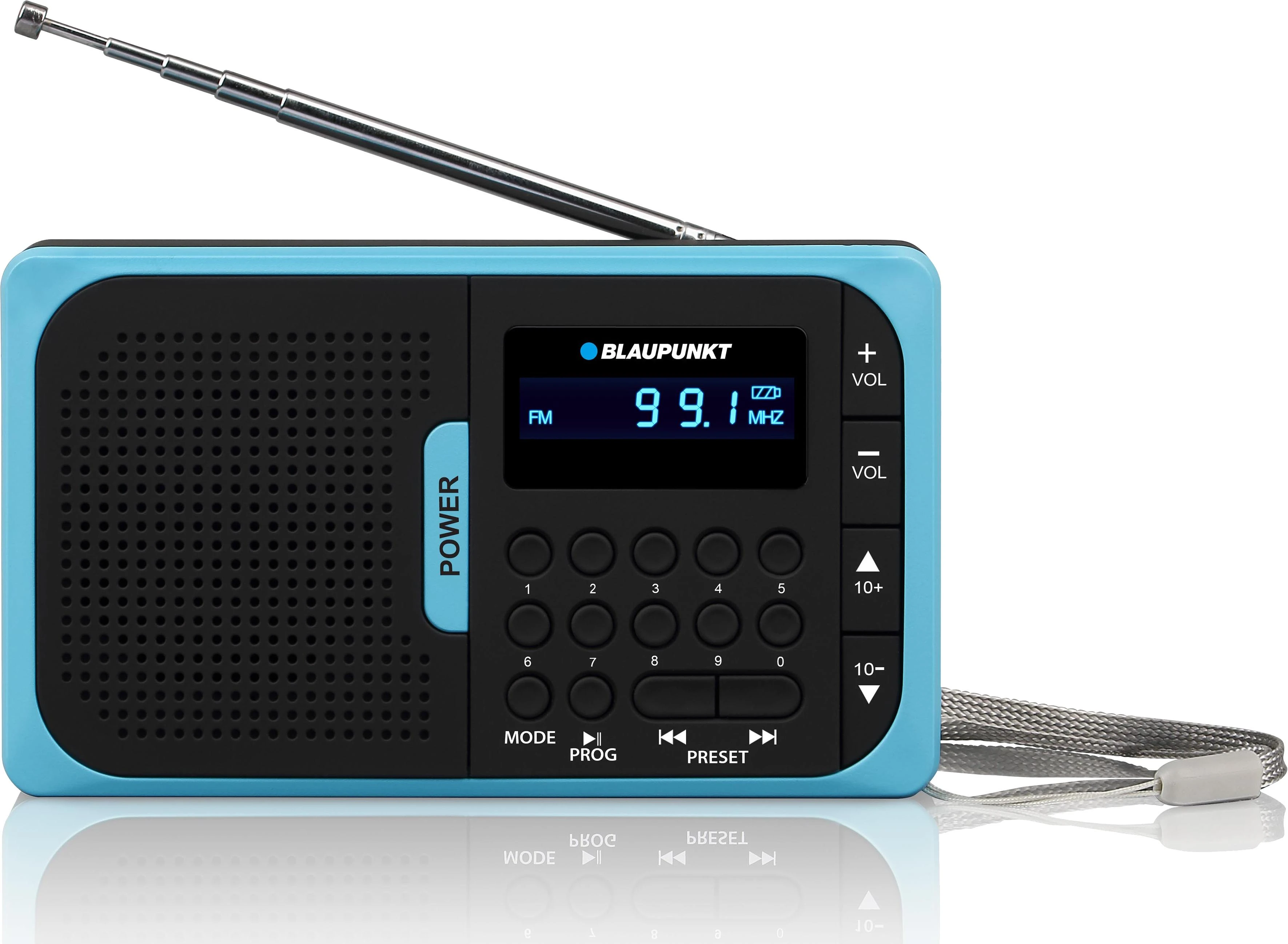 Nešiojamas radijas Blaupunkt PR5BL (mėlyno spalva)