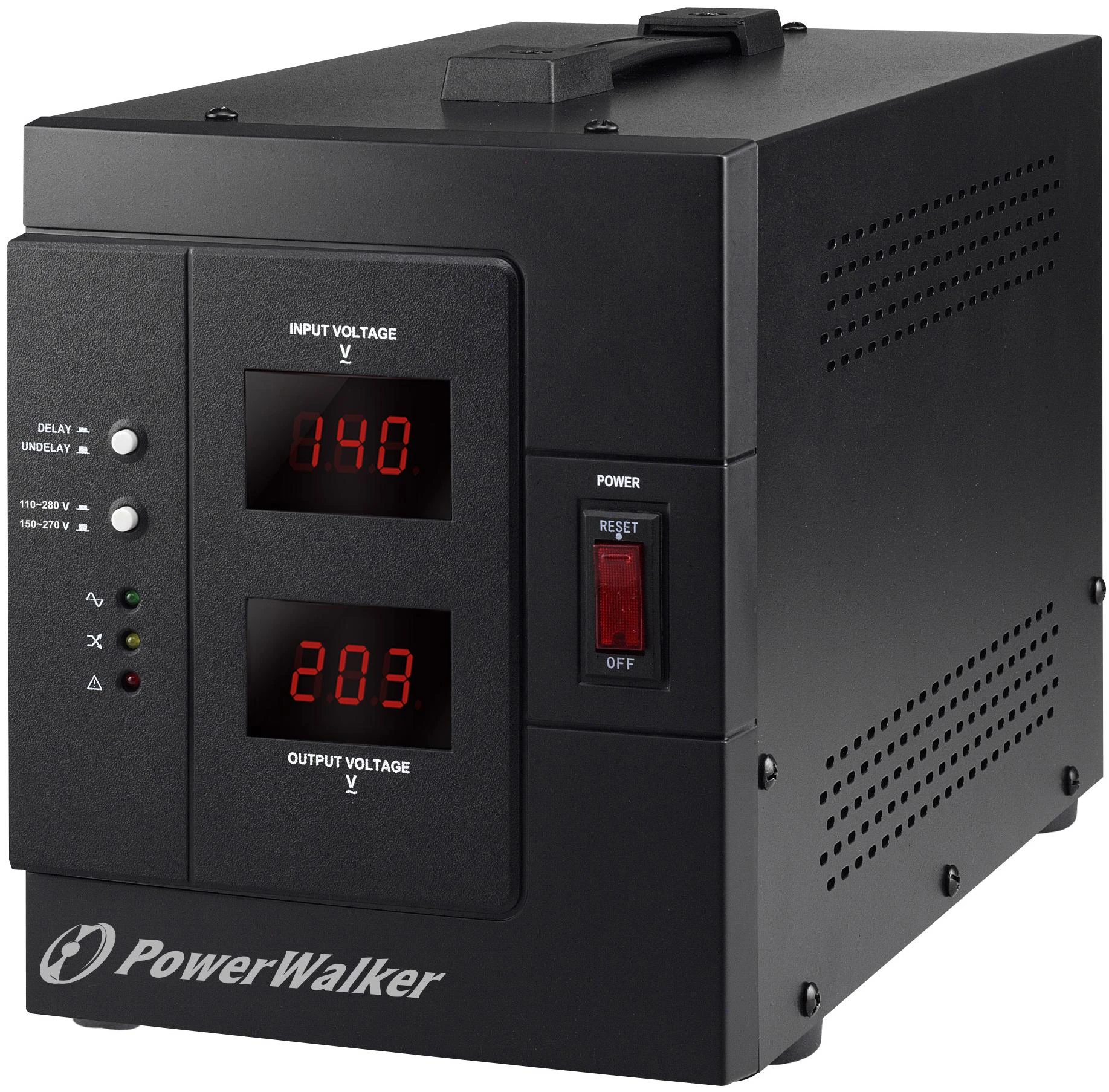 Power Walker BlueWalker PowerWalker AVR 3000/SIV, Spannungsregler - juodas, Spannungsregler