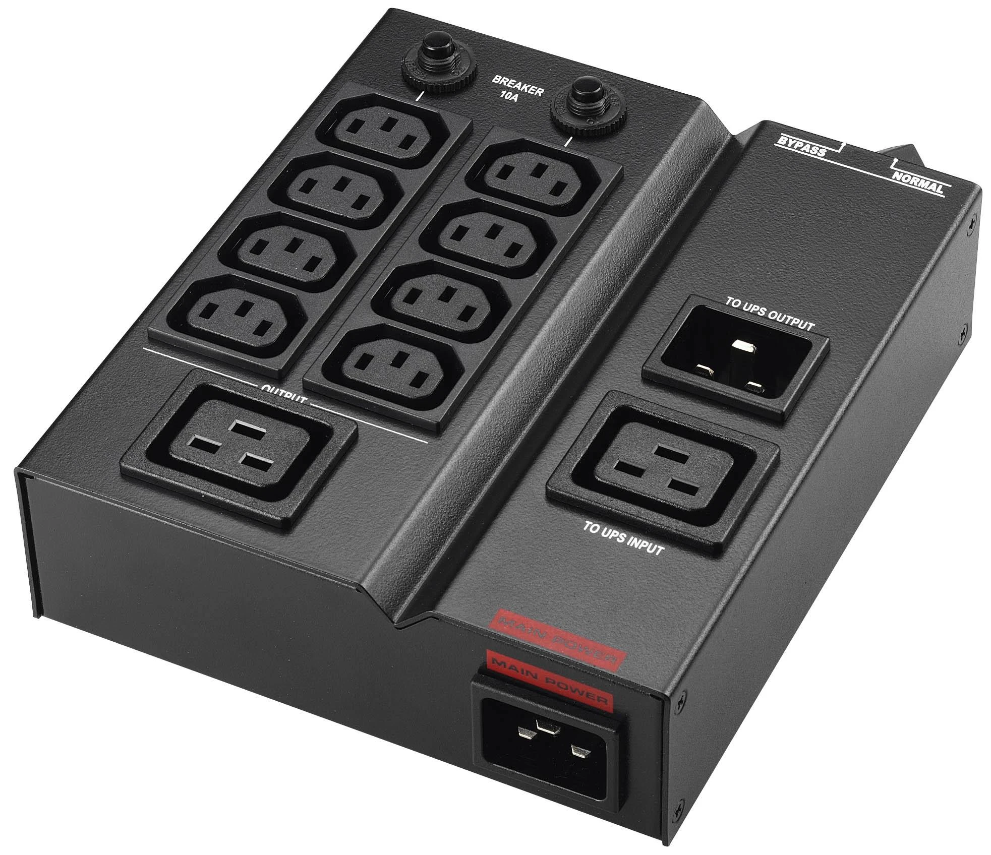 Power Walker MBS/PDU IEC 1-3kVA techninės priežiūros aplinkkelio jungiklis