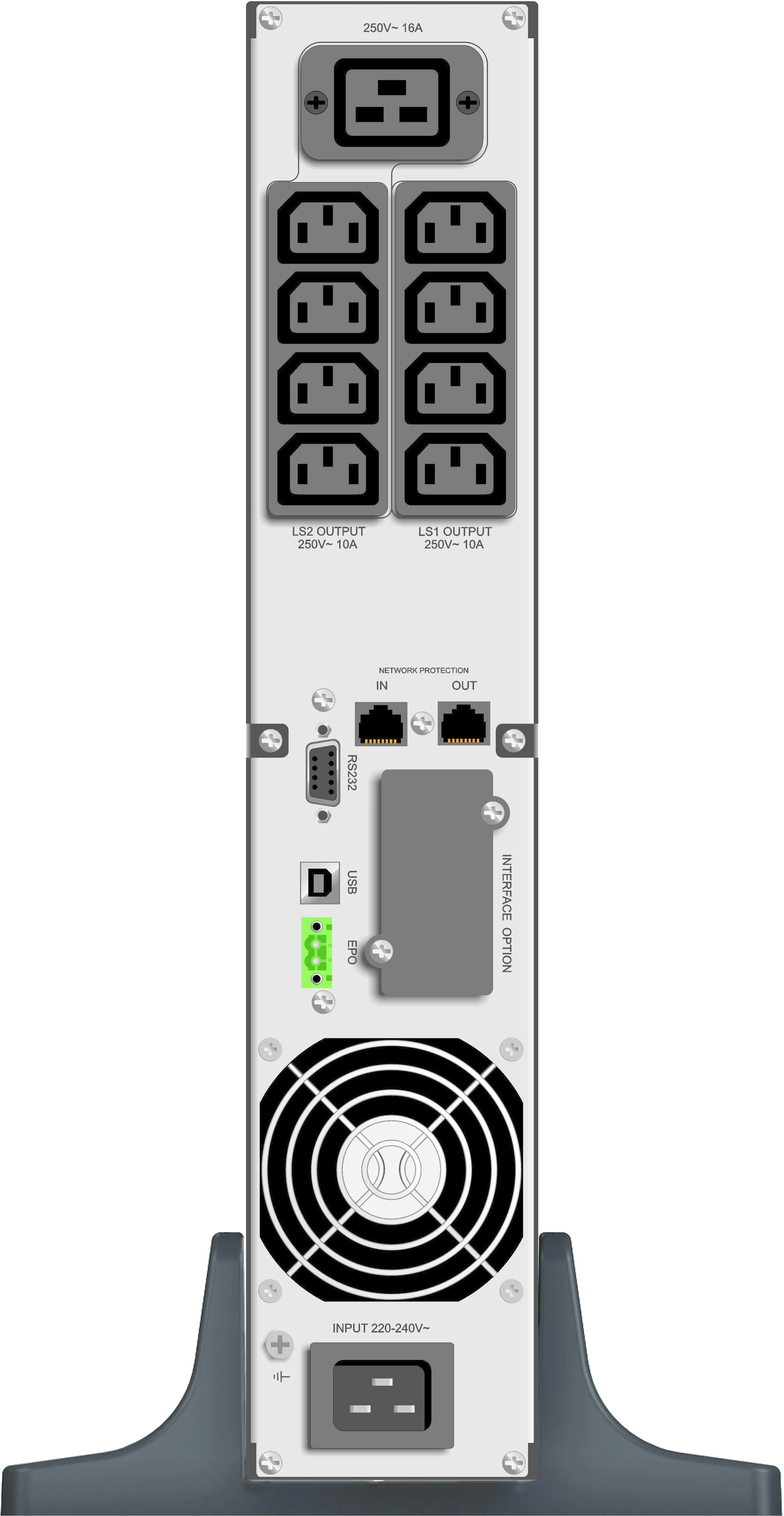 POWERWALK VI 3000 RT LCD HID Power Walker UPS Line-Interactive 3000VA, 19 2U, 8x IEC, RJ11/RJ45, USB, LCD