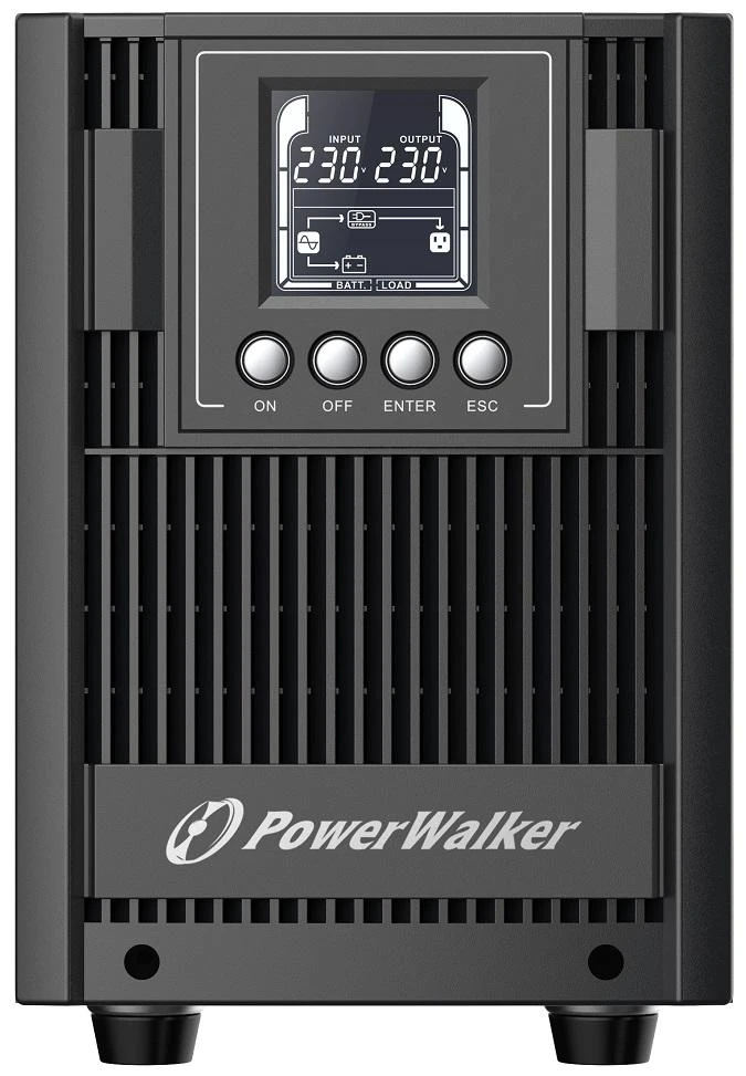 Power Walker BlueWalker PowerWalker VFI 2000 AT, USV - juodas, 3x Schutzkontakt