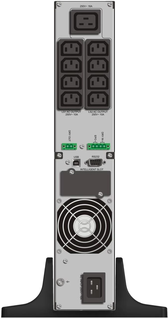 Power Walker POWERWALKER VFI 3000 TGS UPS On-Line 3000VA TGS 3x IEC USB/RS-232 LCD Tower EPO