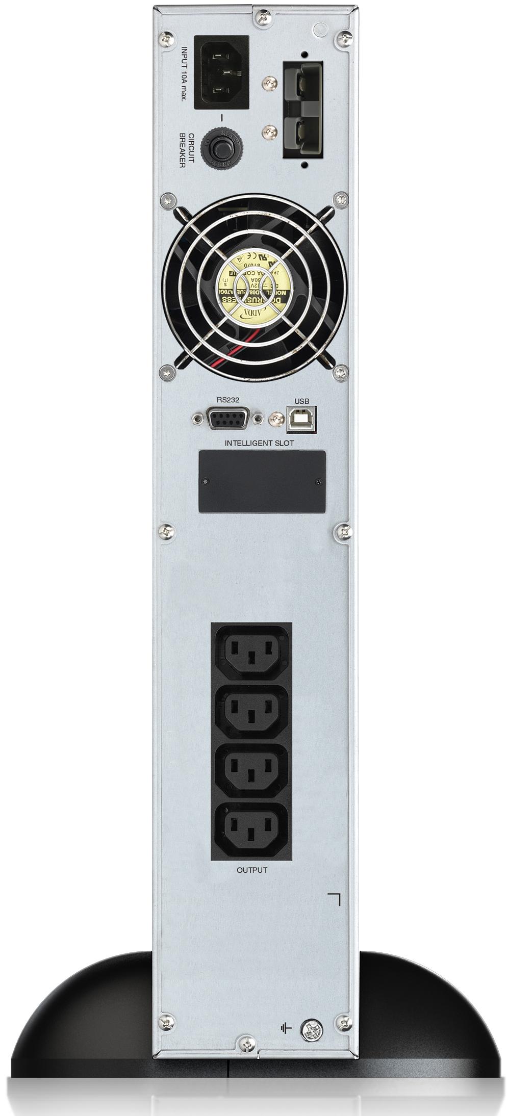 POWERWALK VFI 2000 CRS Power Walker UPS ON-LINE 2000VA CRS 4X IEC OUT USB/RS-232 LCD RACK 19/TOWE