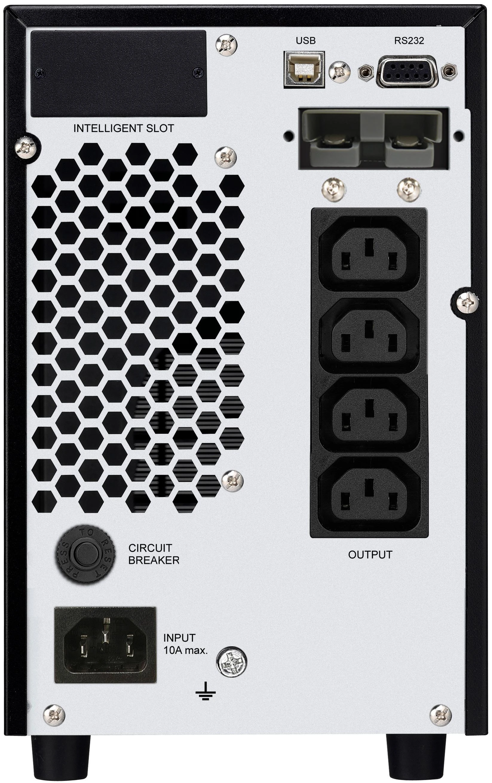 POWER WALKER „PowerWalker VFI 2000C“ LCD dviguba konversija (prisijungus) 2 kVA 1600 W 4 kintamosios srovės lizdas (-iai)