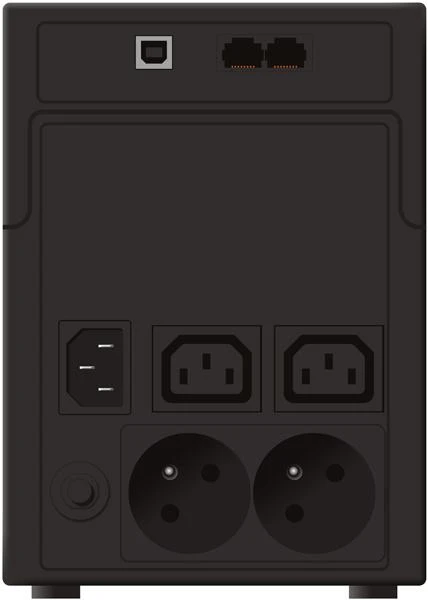 POWERWALK VFI 3000 CRM LCD Power Walker UPS On-Line 3000VA, 19 2U, 4x IEC, USB/RS-232, LCD, terminalas, stovas / vilkimas