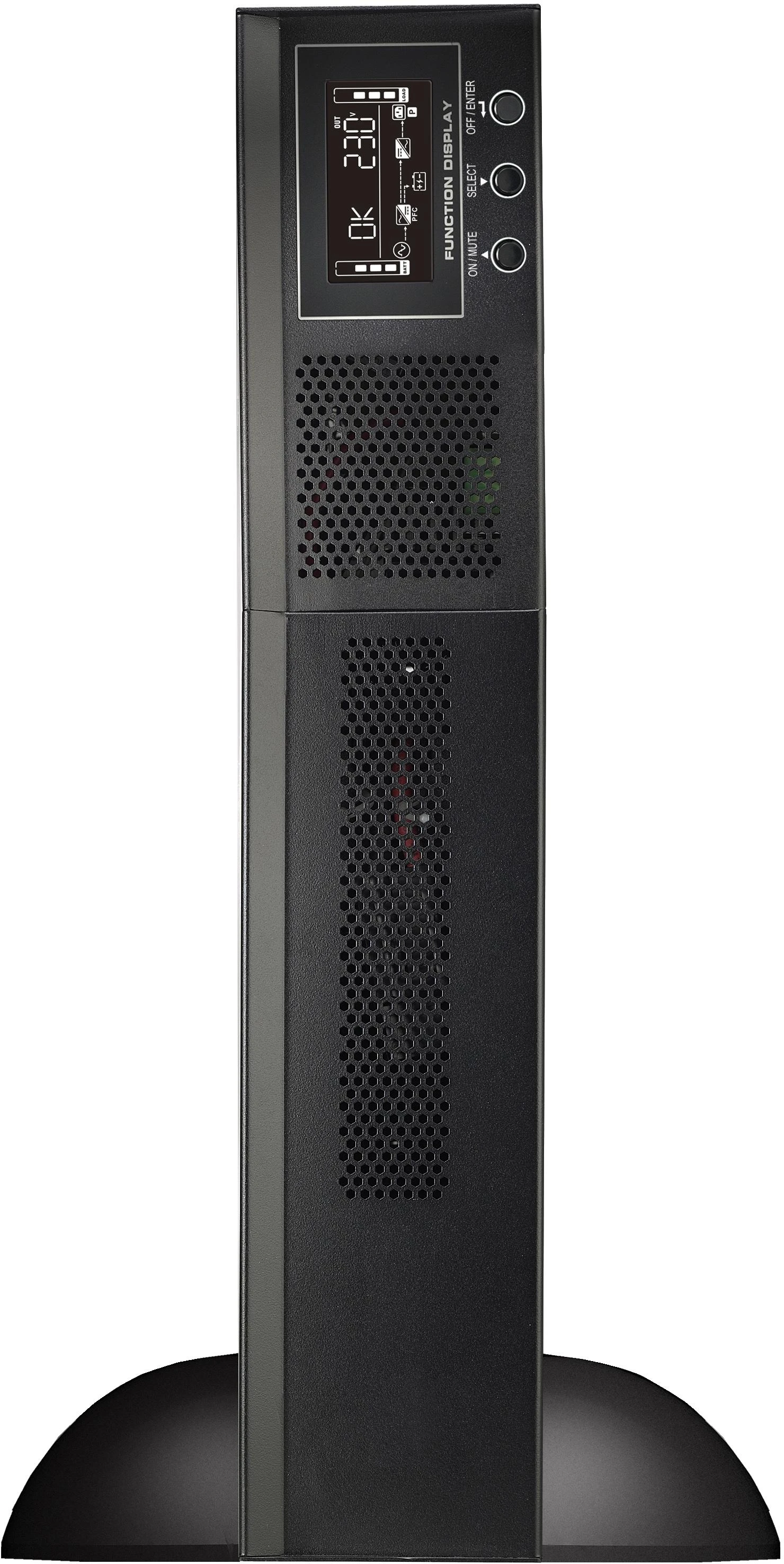 POWERWALK VFI 3000 RMG PF1 Power Walker UPS On-Line 3000VA, 19 2U, 8x IEC, RJ11/RJ45, USB, LCD