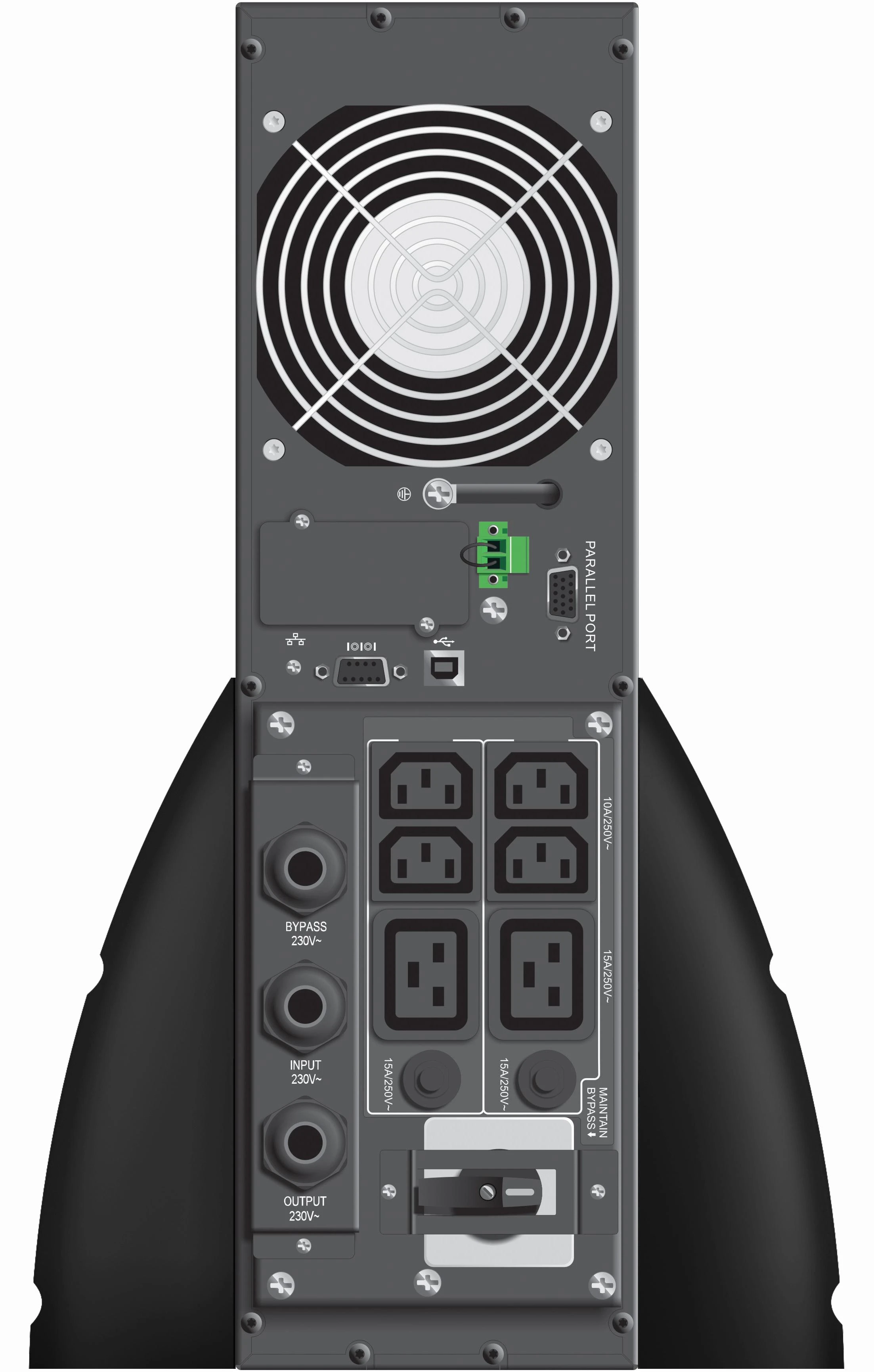 POWERWALK VFI 6000 PRT HID Power Walker UPS On-Line 6000VA, 19 3U,4x IEC,2x C19, USB/RS-232, LCD