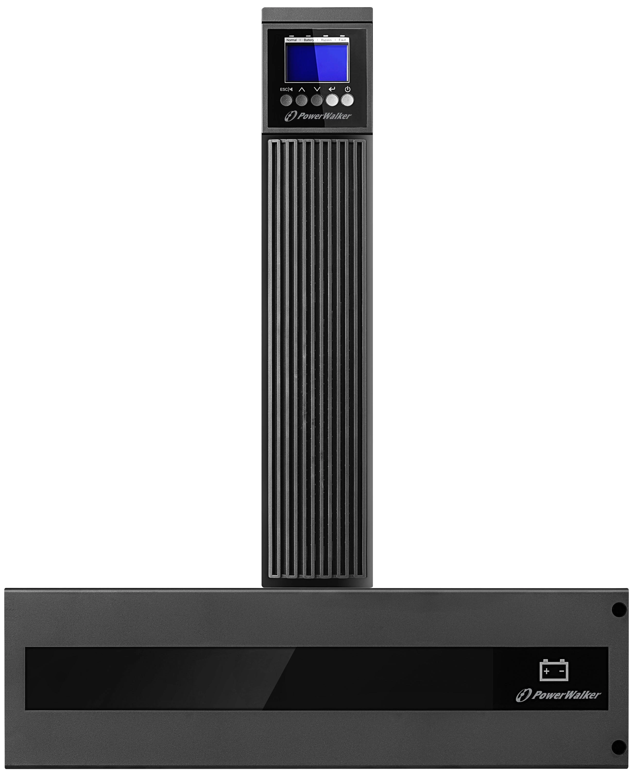 POWER WALKER „PowerWalker VFI 6000 RTGE“ dviguba konversija (prisijungus) 6 kVA 6000 W 2 kintamosios srovės lizdas (-iai)