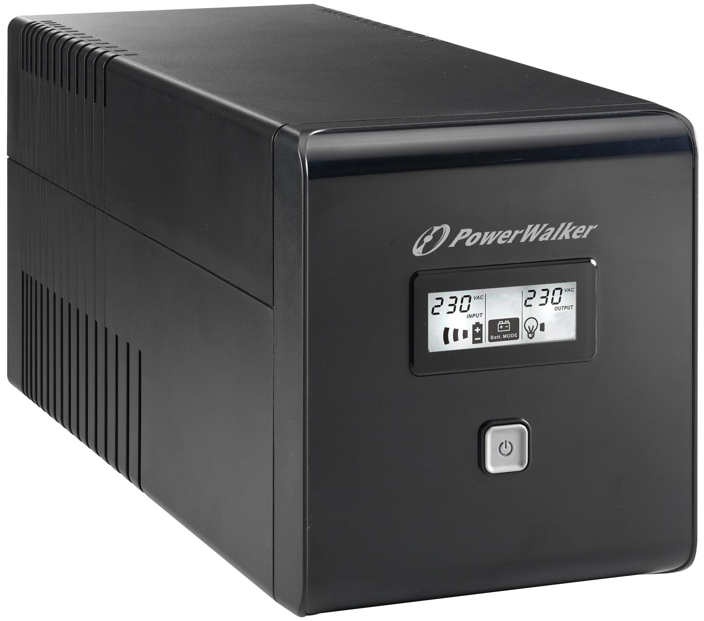 POWERWALK VI 1000 LCD Power Walker UPS Line-Interactive 1000VA 2x SCHUKO, 2x IEC, RJ11/RJ45, USB, LCD