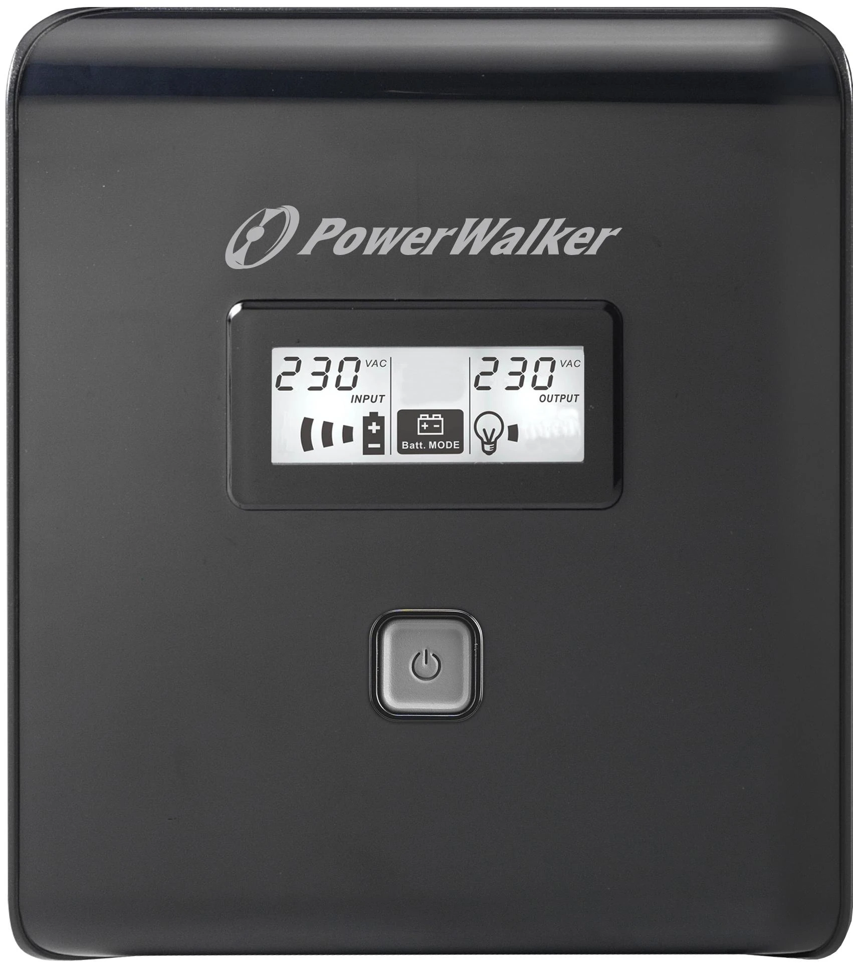 POWERWALK VI 1000 LCD Power Walker UPS Line-Interactive 1000VA 2x SCHUKO, 2x IEC, RJ11/RJ45, USB, LCD