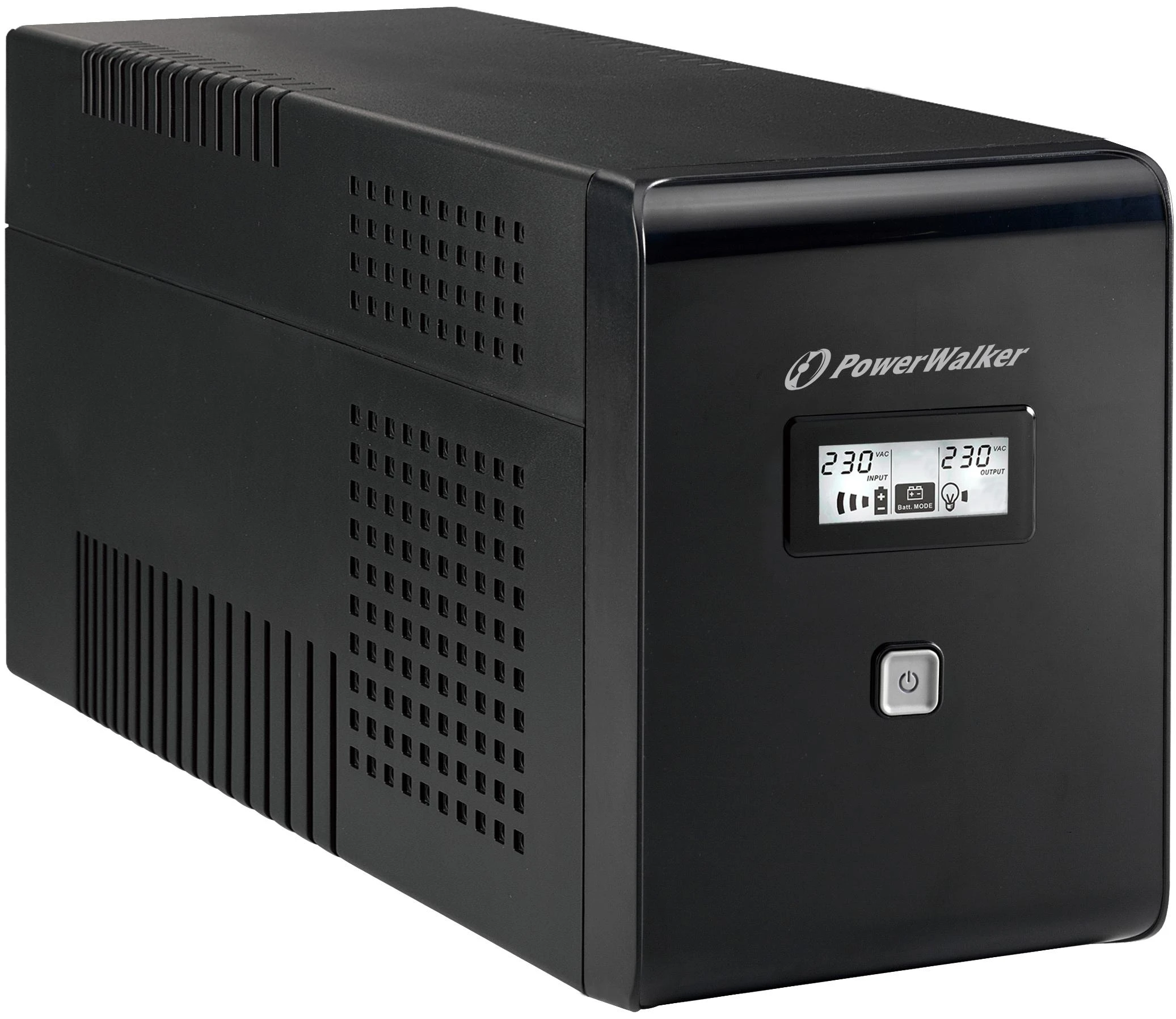 Bluewalker POWERWALK VI 2000 LCD Power Walker UPS Line-Interactive 2000VA 2x SCHUKO, 2x IEC, RJ11/RJ45, USB, LCD