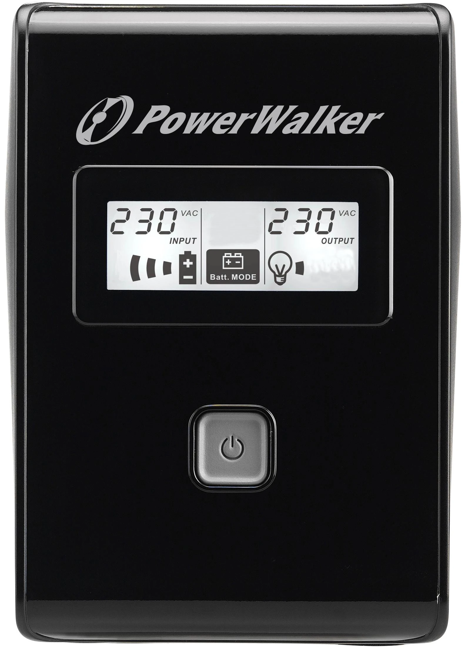 POWERWALK VI 650 LCD Power Walker UPS Line-Interactive 650VA 2x SCHUKO, RJ11, USB, LCD