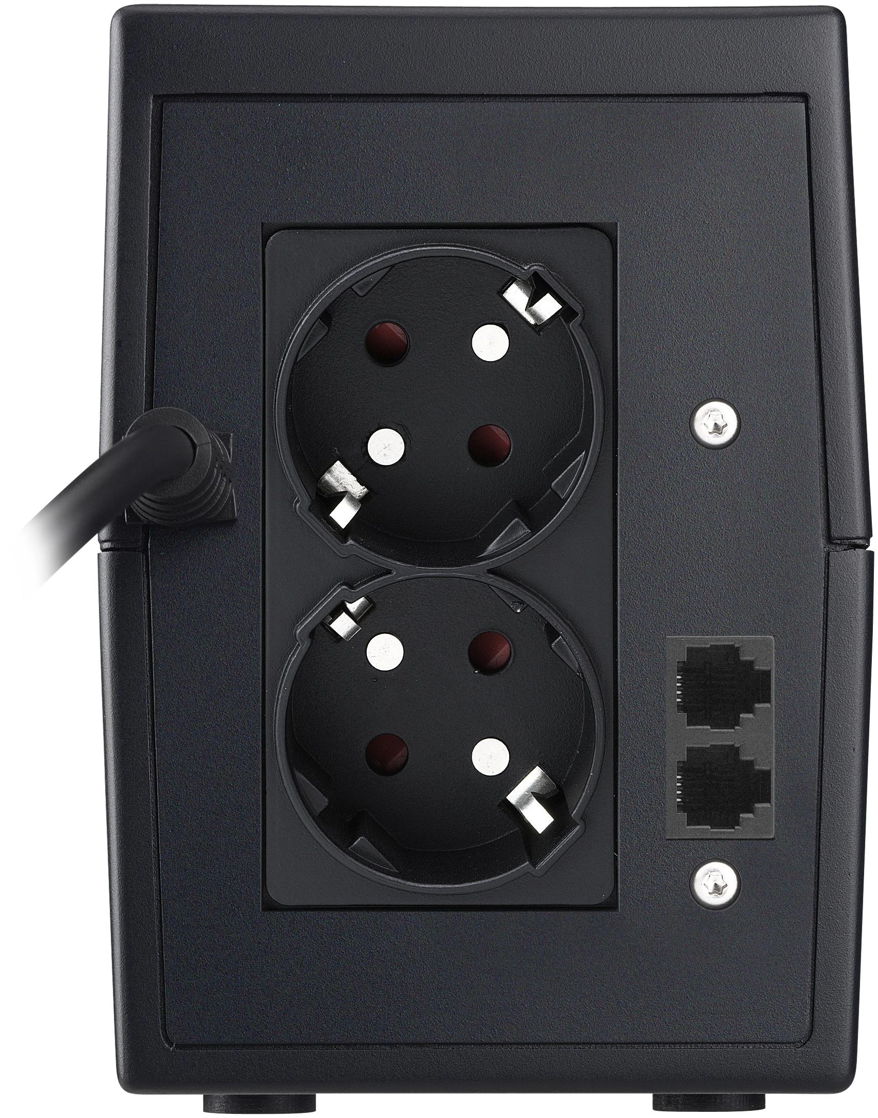 UPS Power Walker Line-Interactive 650VA 2x SCHUKO, RJ11 IN/OUT, USB