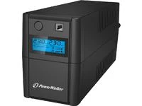 Power Walker UPS LINE-INTERACTIVE 850VA, 4X IEC, RJ11 IN/OUT, USB, LCD