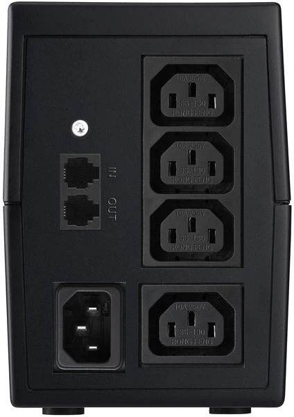 Power Walker UPS LINE-INTERACTIVE 850VA, 4X IEC, RJ11 IN/OUT, USB, LCD
