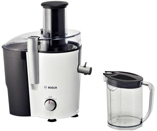Sulčiaspaudė Juicer | Bosch | MES25A0 | Type Centrifugal juicer | Juodas/Baltas | 700 W | Extra large fruit input | Greičių skaičius 2