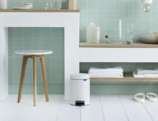 Brabantia Šiukšlių dėžė, NewIcon, 3L - Baltas