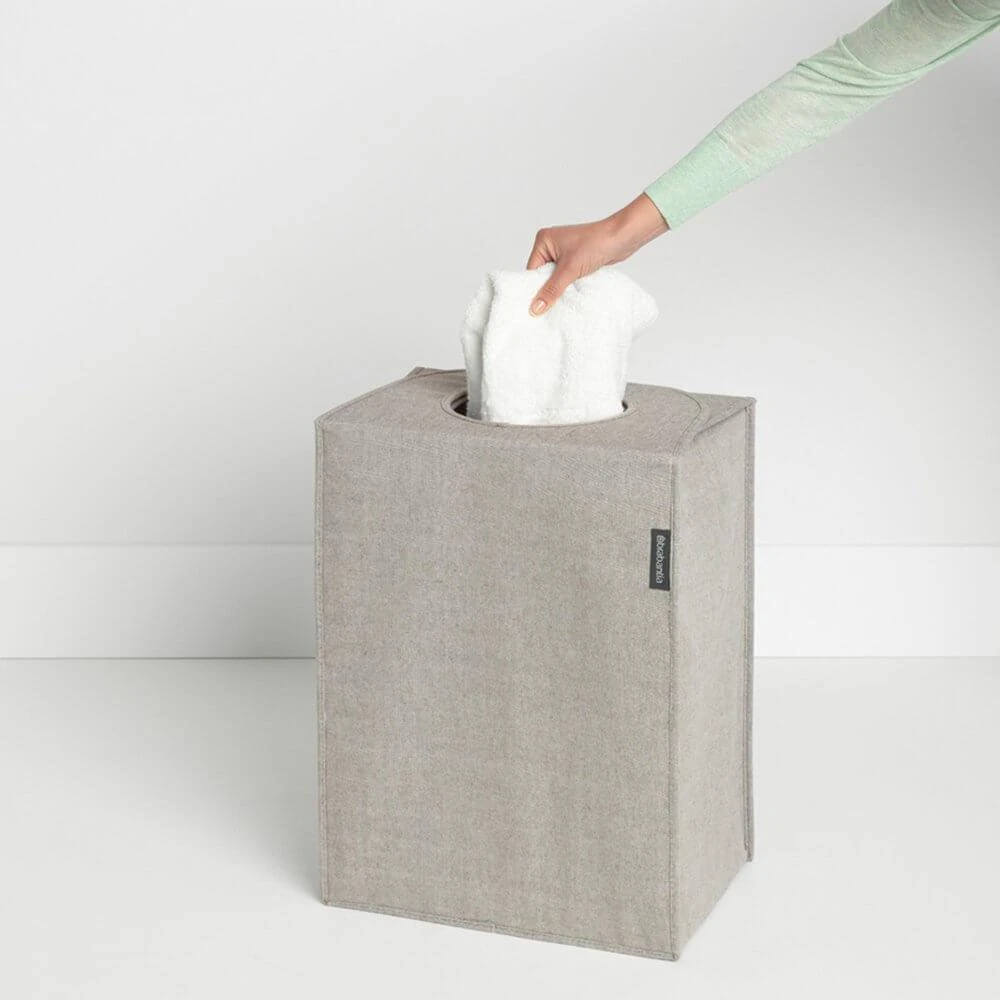 Brabantia Skalbinių krepšiai stač. formos 55l - Pilkas