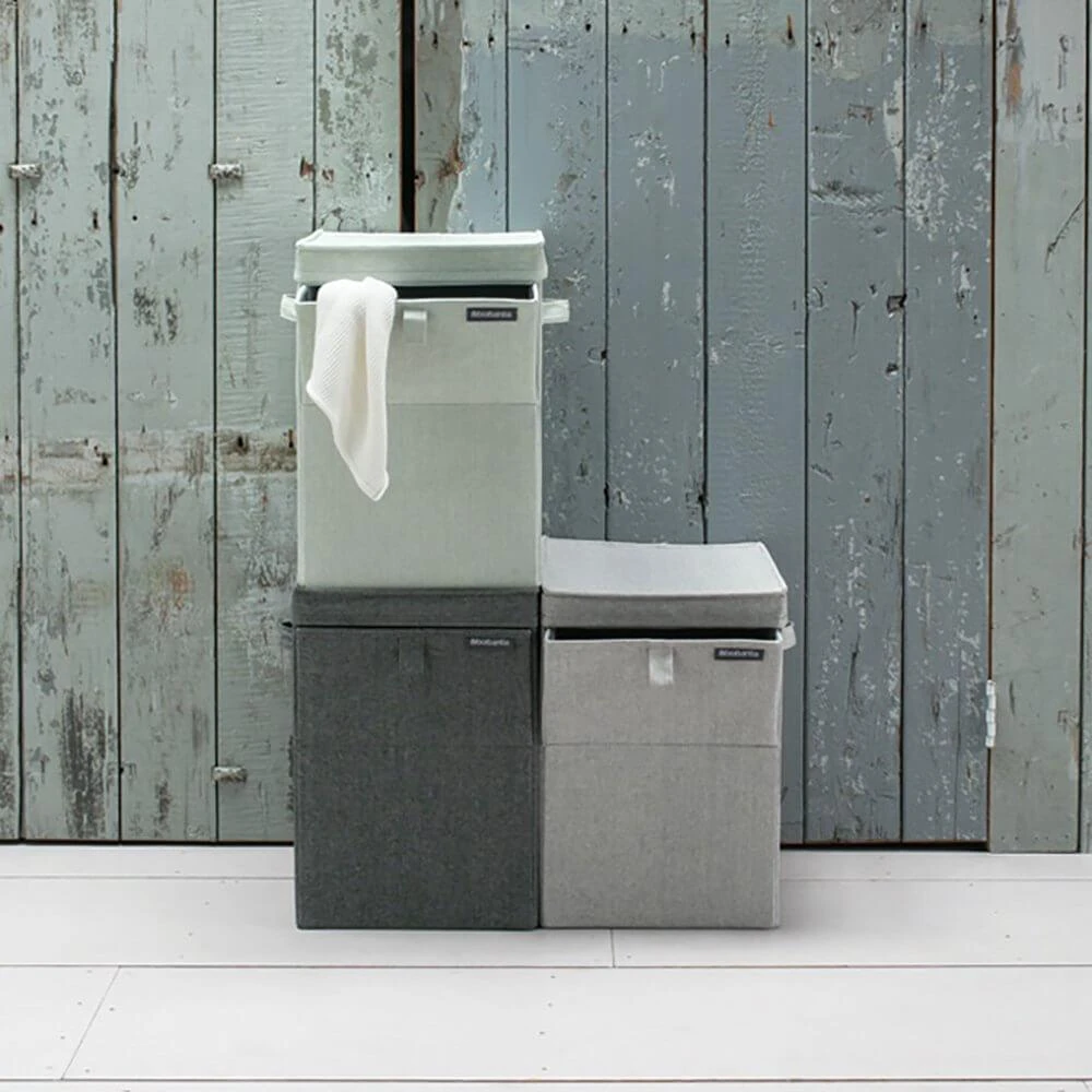 Brabantia Kraunamas skalbinių krepšys 35L - Pepper Juodas
