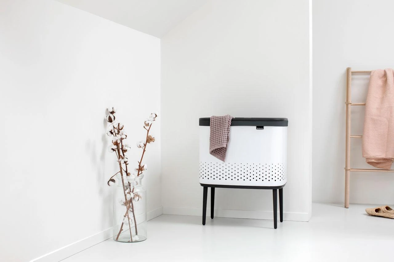 Brabantia Skalbinių dėžė Bo 60L - Baltas