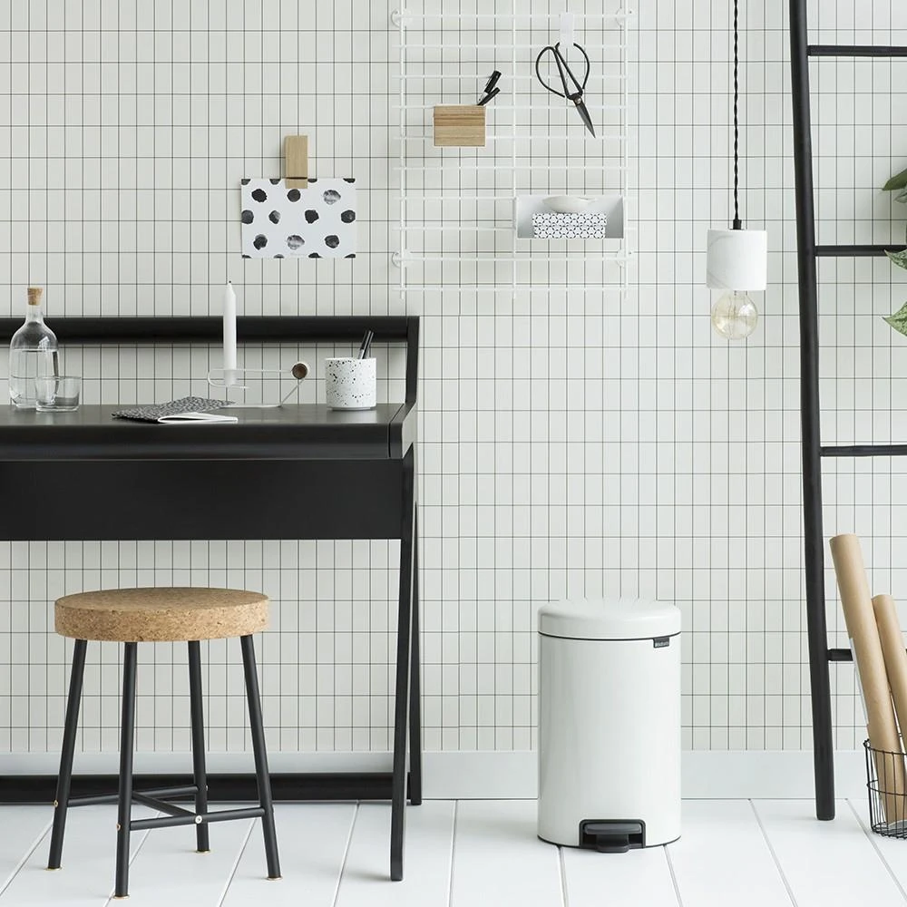 Brabantia Šiukšlių dėžė, NewIcon, 12L - Baltas