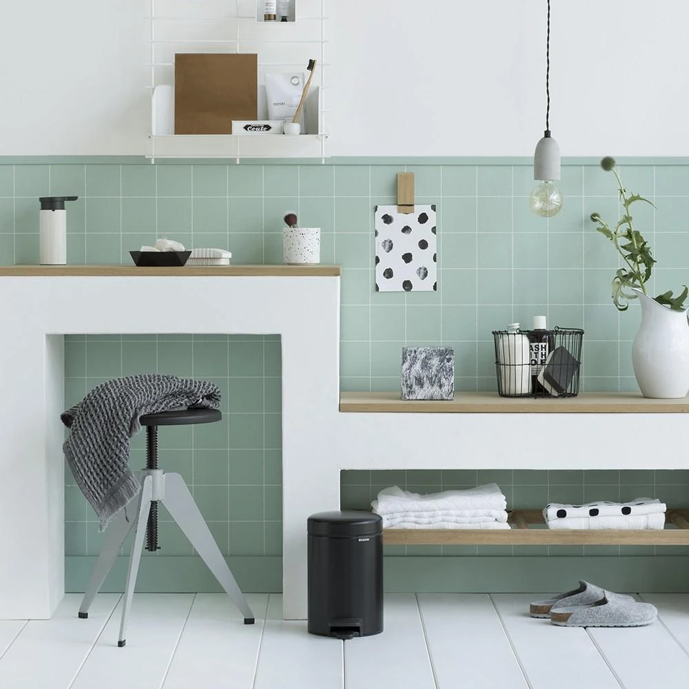 Šiukšliadėžė Brabantia 3 L, 11 33 21 juoda matinė