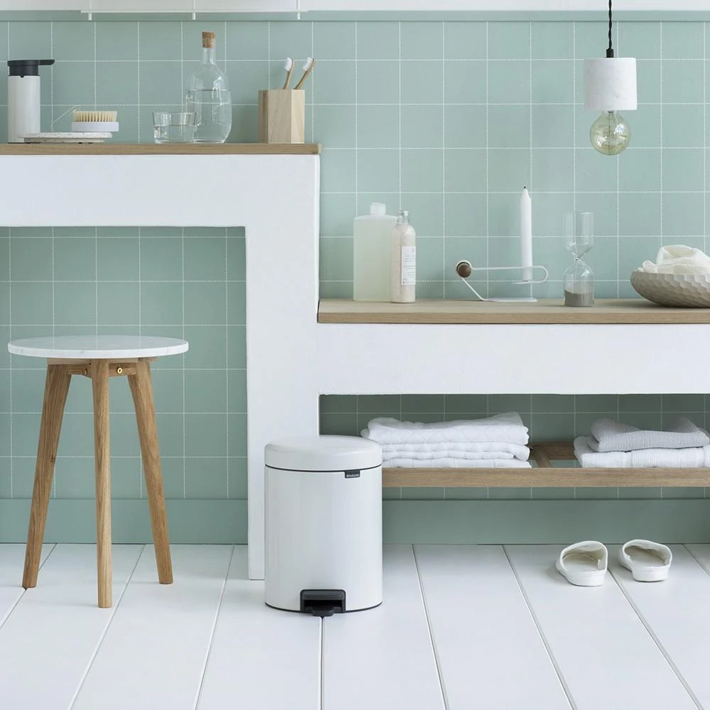 Brabantia Šiukšlių dėžė, NewIcon 5L - Baltas