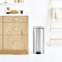 Brabantia Šiukšlių dėžė, NewIcon 30L - Matt Steel