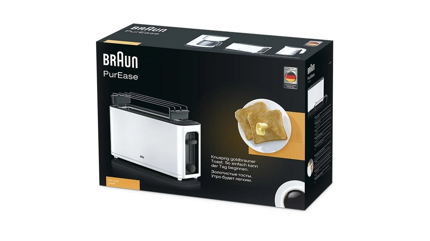 Skrudintuvas Braun HT 3110 baltas