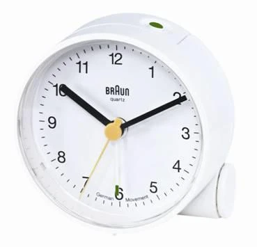 Braun BNC 001 WH Žadintuvas baltas
