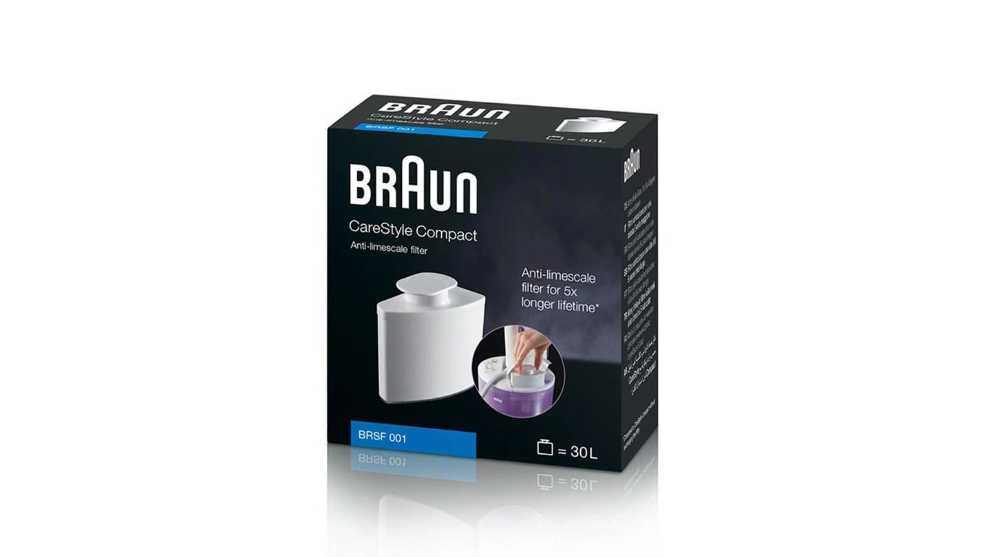 Filtras nuo kalkių Braun BRSF001 Tinkamas CareStyle Compact serijai