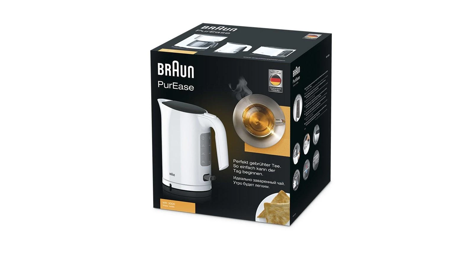 Virdulys BRAUN WK3000WH